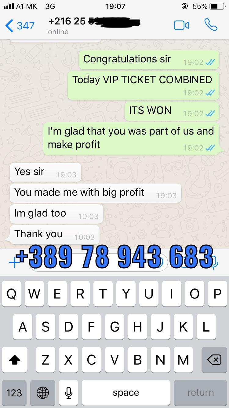 proof won fixed matches vip ticket