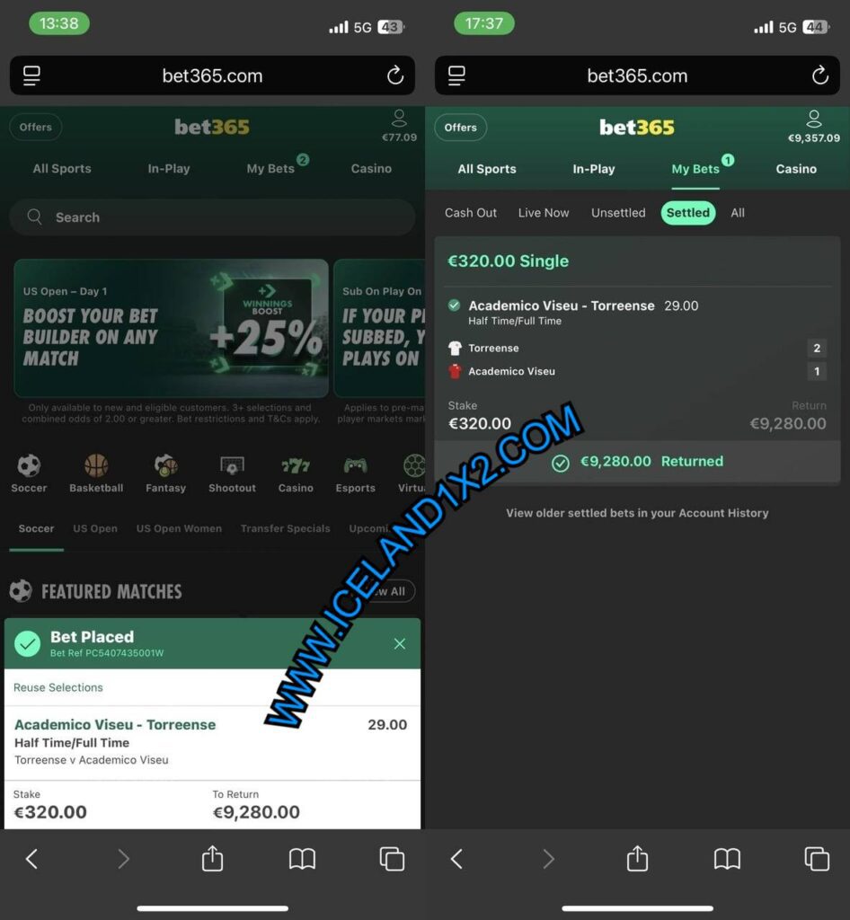 BEST 365 FIXED MATCH TIP