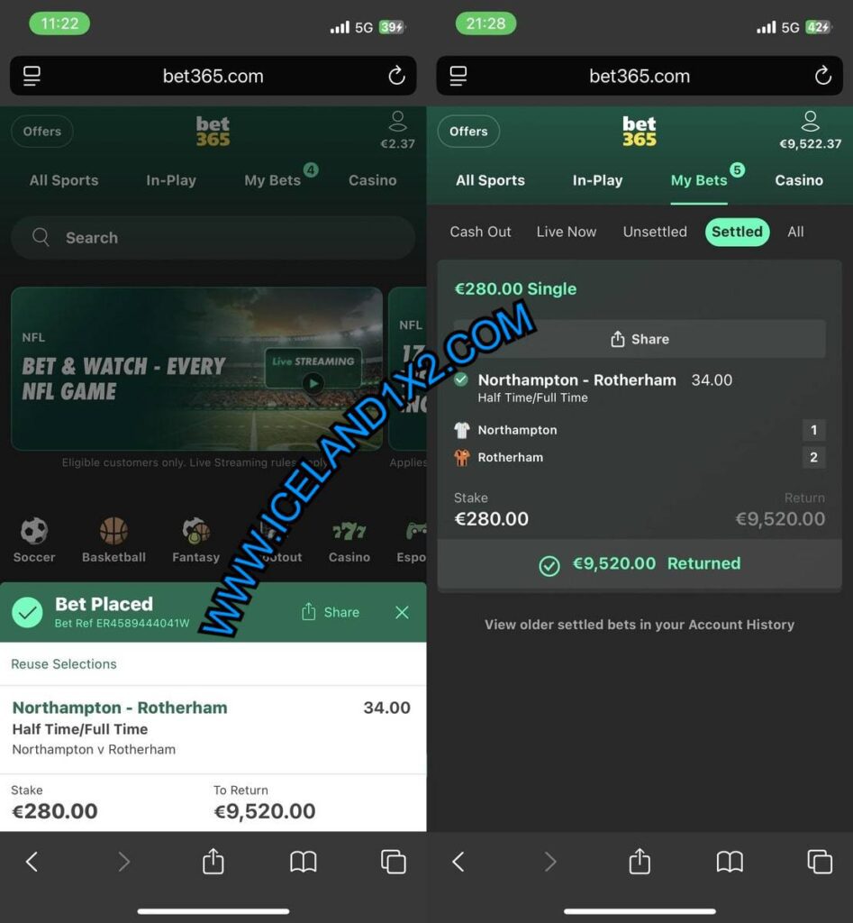 BEST HTFT FIXED MATCH TIPS