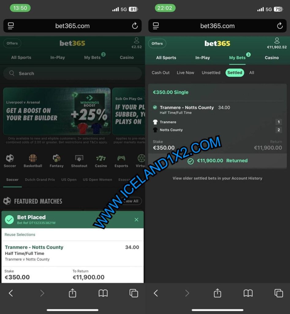 BEST HTFT FIXED MATCHES TIPS