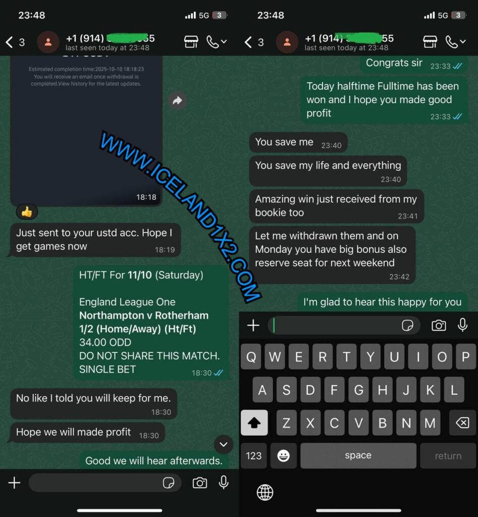 WHATSAPP BEST FIXED TIPS 1X2