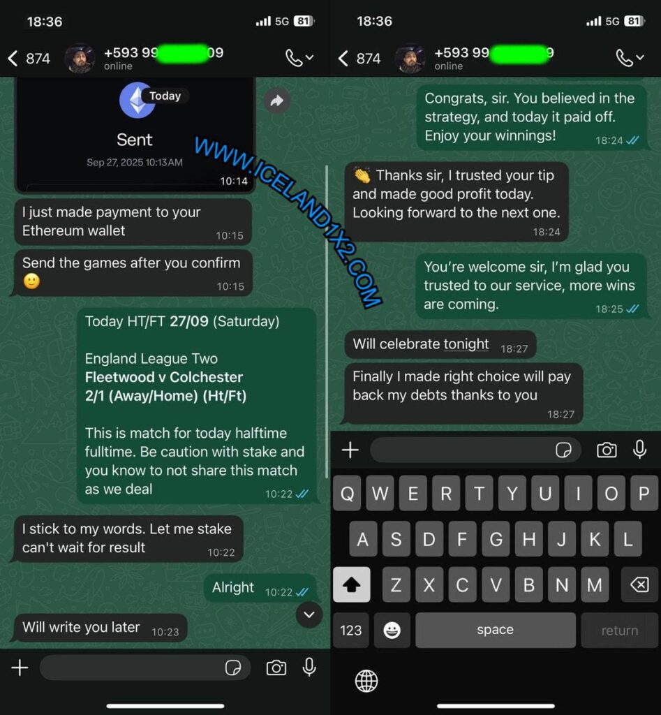 WHATSAPP FIXED TIPS BETTING HTFT
