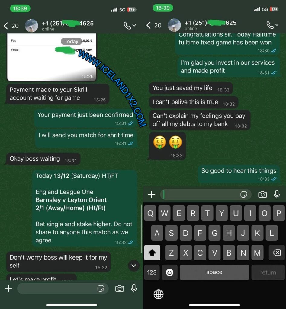 WHATSAPP TIPS ICELAND 1X2 WHATSAPP TIPS ICELAND 1X2