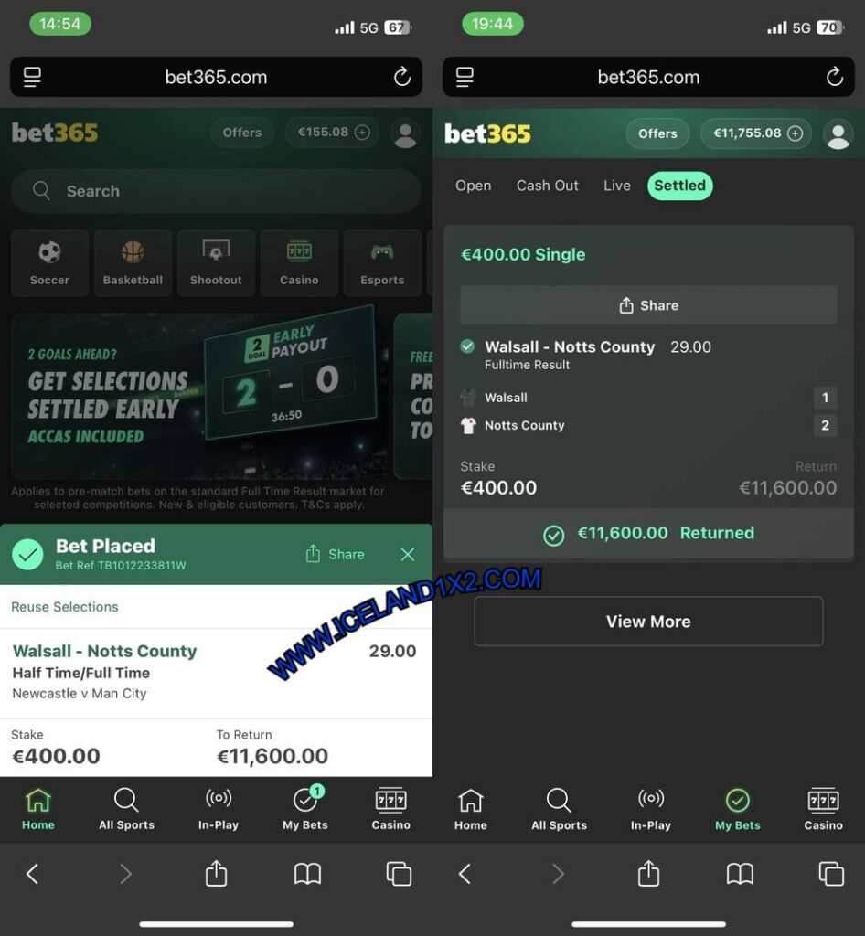 BEST BET365 FIXED MATCHES