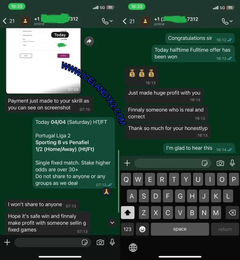 BEST FIXED MATCHES ICELAND 1X2