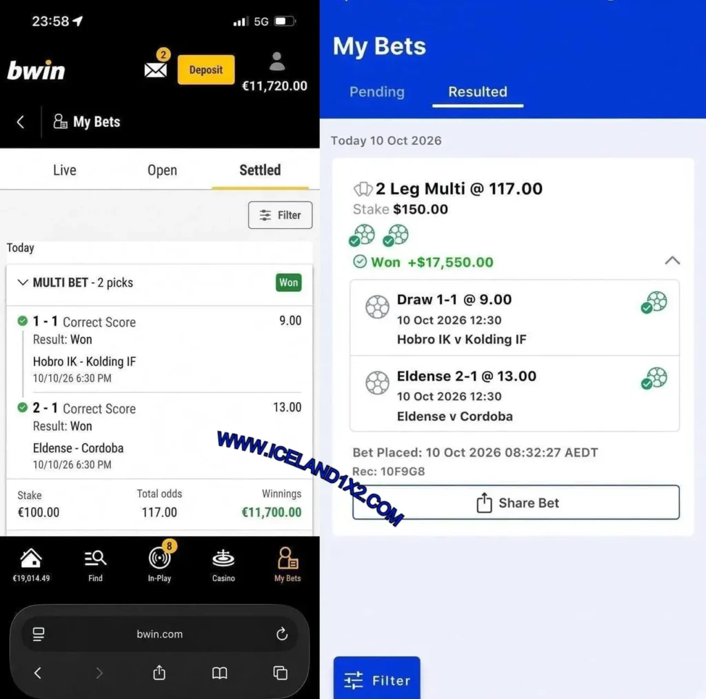 BWIN CORRECT SCORE MATCHES BWIN CORRECT SCORE MATCHES