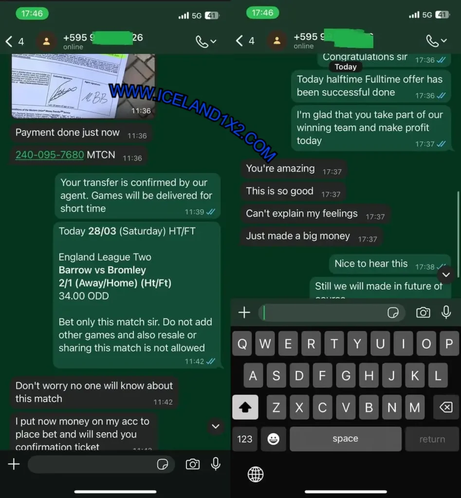 HTFT ICELAND FIXED MATCH