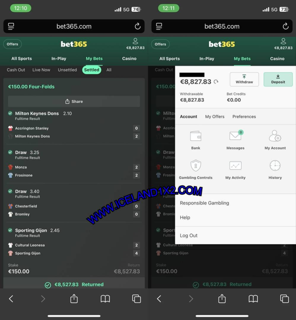 ICELAND BEST FIXED TICKET 1X2
