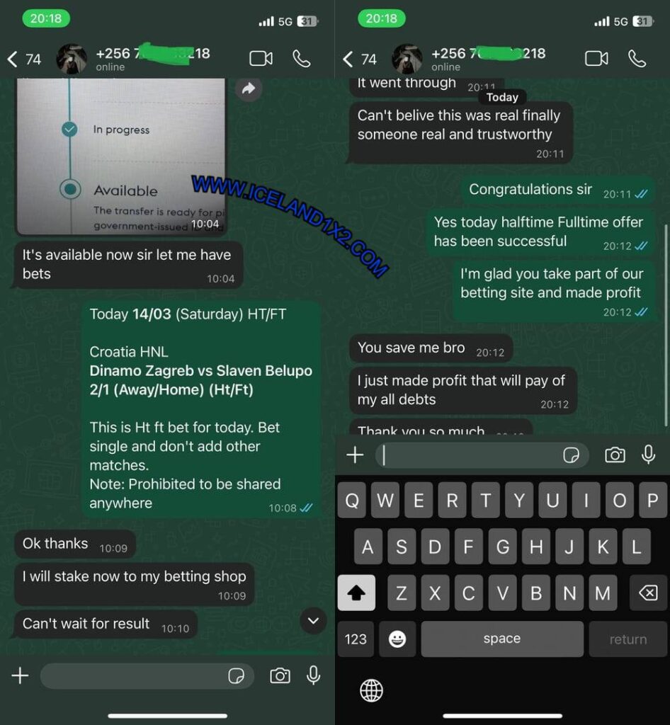WHATSAPP BEST FIXED MATCHES