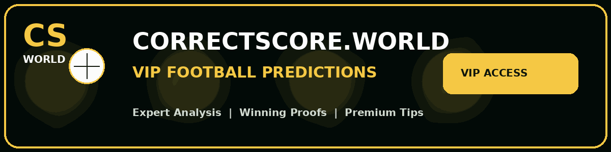 CORRECT SCORE CORRECT SCORE